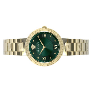Versace Damen Uhr Armbanduhr Edelstahl Greca VE2K00621