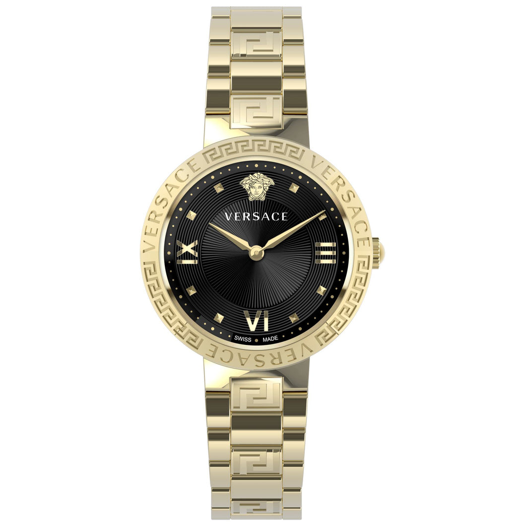 Versace Damen Uhr Armbanduhr Edelstahl Greca VE2K00721