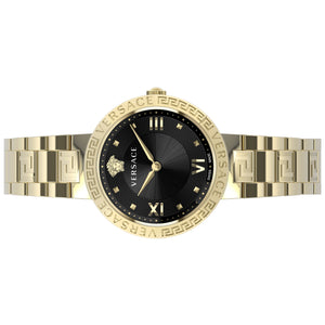 Versace Damen Uhr Armbanduhr Edelstahl Greca VE2K00721