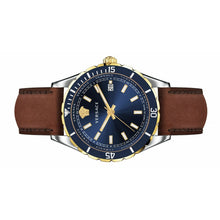 Laden Sie das Bild in den Galerie-Viewer, Versace Herren Uhr Armbanduhr Leder Hellenyium VE3A00420