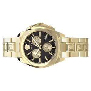 Versace Damen Uhr Armbanduhr Edelstahl Chrono Lady VE3CA0723