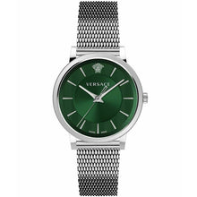 Laden Sie das Bild in den Galerie-Viewer, Versace Herren Uhr Armbanduhr Edelstahl V-Circle VE5A00620