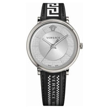 Laden Sie das Bild in den Galerie-Viewer, Versace Herren Uhr Armbanduhr V-Circle VE5A01021 Leder