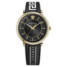 Laden Sie das Bild in den Galerie-Viewer, Versace Herren Uhr Armbanduhr V-Circle VE5A01921 Leder