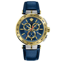 Laden Sie das Bild in den Galerie-Viewer, Versace Herren Uhr Armbanduhr Chronograph AION VE6CA0223 Leder
