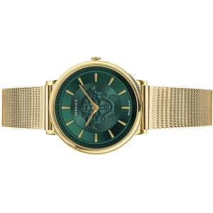 Versace Herren Uhr Armbanduhr Edelstahl V-Circle VE8102519-1