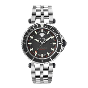 Versace Herren Uhr Armbanduhr V-Race VEAK00318-1 Edelstahl