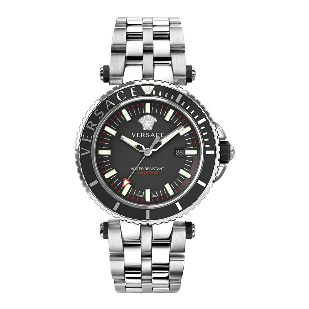 Versace Herren Uhr Armbanduhr V-Race VEAK00318-1 Edelstahl