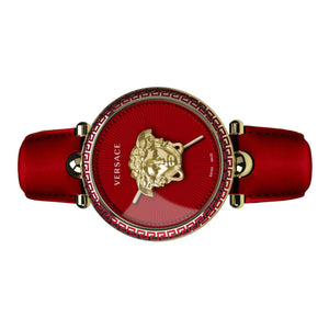 Versace Damen Uhr Armbanduhr Palazzo Empire VECO01822 Leder