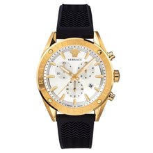 Laden Sie das Bild in den Galerie-Viewer, Versace Herren Uhr Armbanduhr Chronograph V-Chrono VEHB00219 Silikon