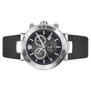 Versace Herren Uhr Armbanduhr Chronograph URBAN MYSTIQUE VEPY00120 Leder