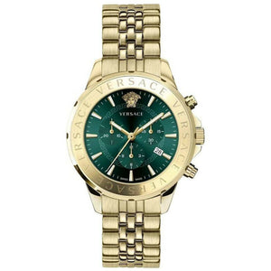 Versace Herren Uhr Armbanduhr Chronograph SIGNAT VEV600619-1 Edelstahl