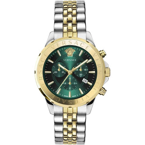 Versace Herren Uhr Armbanduhr Chronograph Signature VEV602023-1 Edelstahl