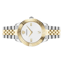 Laden Sie das Bild in den Galerie-Viewer, Versace Damen Uhr Armbanduhr Edelstahl Greca VEVC00519