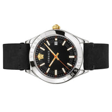 Laden Sie das Bild in den Galerie-Viewer, Versace Herren Uhr Armbanduhr Leder Hellenyium VEVK00120