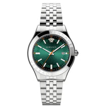 Laden Sie das Bild in den Galerie-Viewer, Versace Herren Uhr Armbanduhr Edelstahl Hellenyium VEVK01021