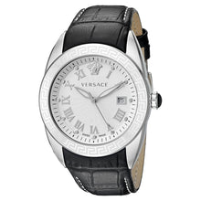 Laden Sie das Bild in den Galerie-Viewer, Versace Herren Uhr Armbanduhr Edelstahl V-Sport VFE110015 Leder