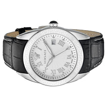 Laden Sie das Bild in den Galerie-Viewer, Versace Herren Uhr Armbanduhr Edelstahl V-Sport VFE110015 Leder