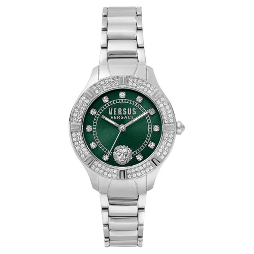 Versus by Versace Damen Uhr Armbanduhr Canton Road VSP263621 Edelstahl