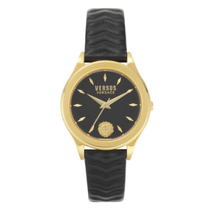 Versus by Versace Damen Uhr Armbanduhr MOUNT PLEASANT VSP560318 Leder