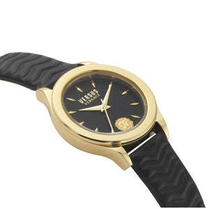 Versus by Versace Damen Uhr Armbanduhr MOUNT PLEASANT VSP560318 Leder