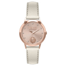 Laden Sie das Bild in den Galerie-Viewer, Versus by Versace Damen Uhr Armbanduhr Strandbank Crystal VSP571421 Leder
