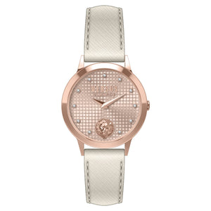 Versus by Versace Damen Uhr Armbanduhr Strandbank Crystal VSP571421 Leder