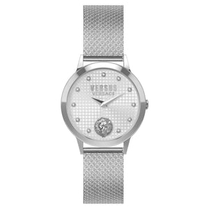 Versus by Versace Damen Uhr Armbanduhr Strandbank Crystal VSP571621 Edelstahl