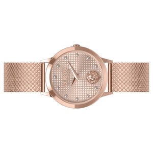 Versus by Versace Damen Uhr Armbanduhr Strandbank Crystal VSP571821 Edelstahl