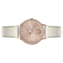 Laden Sie das Bild in den Galerie-Viewer, Versus by Versace Damen Uhr Armbanduhr Strandbank Crystal VSP572421 Leder