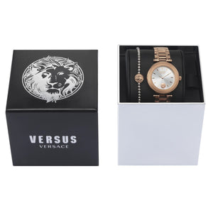 Versus by Versace Damen Uhr Armbanduhr Brick Lane VSP712218 Edelstahl