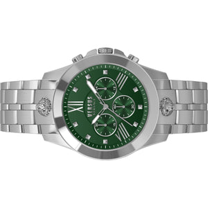 Versus by Versace Herren Uhr Armbanduhr Chrono Lion VSPBH5720 Edelstahl