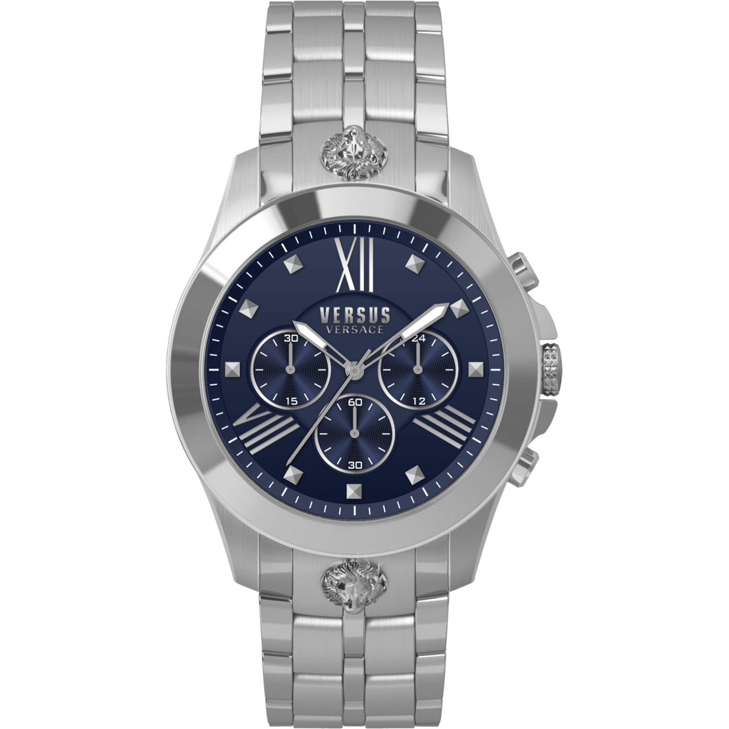 Versus by Versace Herren Uhr Armbanduhr Chrono Lion VSPBH5820 Edelstahl