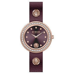 Versus by Versace Damen Uhr Armbanduhr Carnaby Street VSPCG1421 Leder