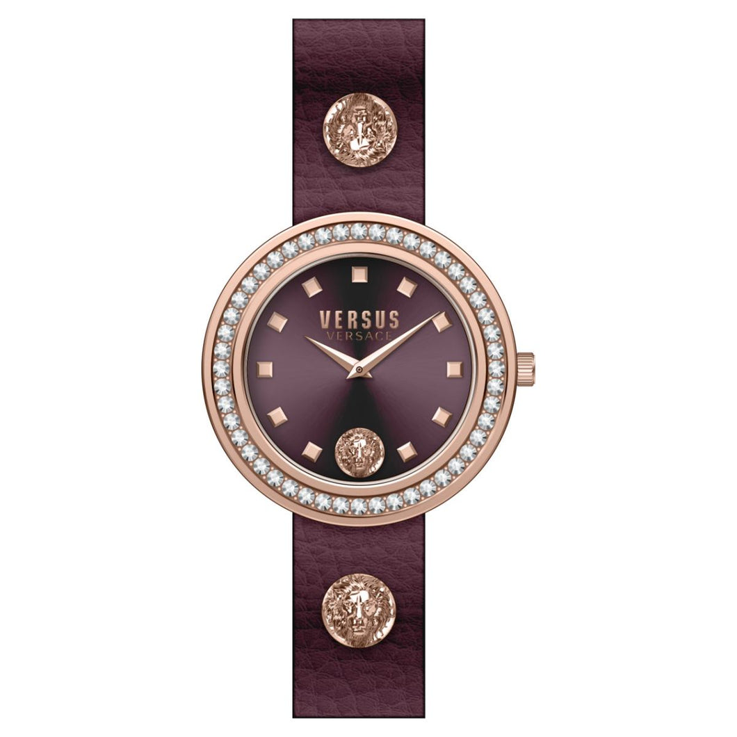 Versus by Versace Damen Uhr Armbanduhr Carnaby Street VSPCG1421 Leder