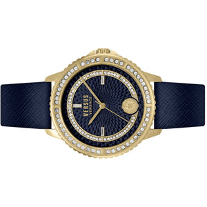 Versus by Versace Damen Uhr Armbanduhr MONTORGUEIL VSPLM3421 Leder