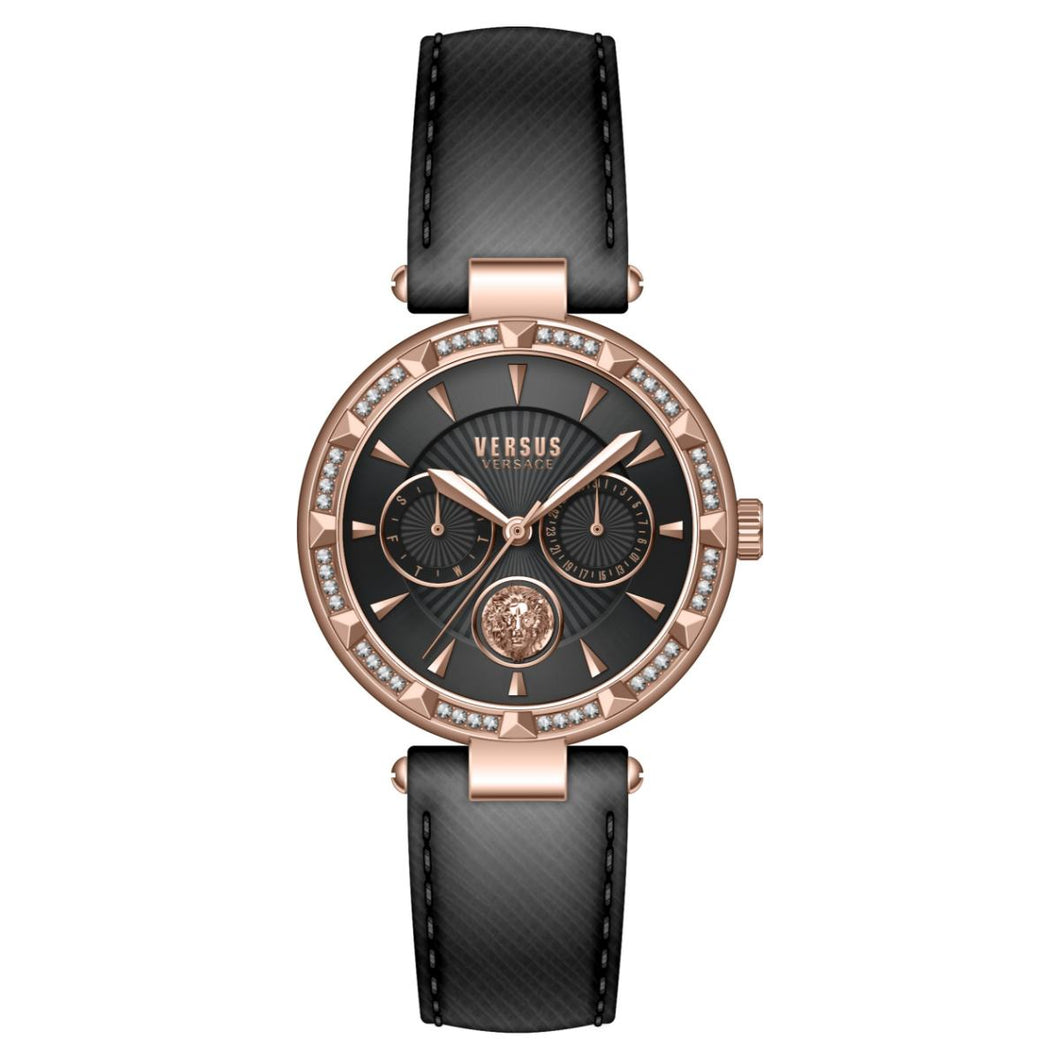 Versus by Versace Damen Uhr Armbanduhr Multifunktion Crystal Sertie VSPOS3621