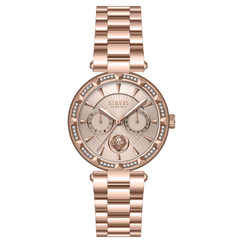 Versus by Versace Damen Uhr Armbanduhr Multifunktion Crystal Sertie VSPOS4321