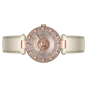 Versus by Versace Damen Uhr Armbanduhr Sertie N Crystal VSPQ13721 Leder