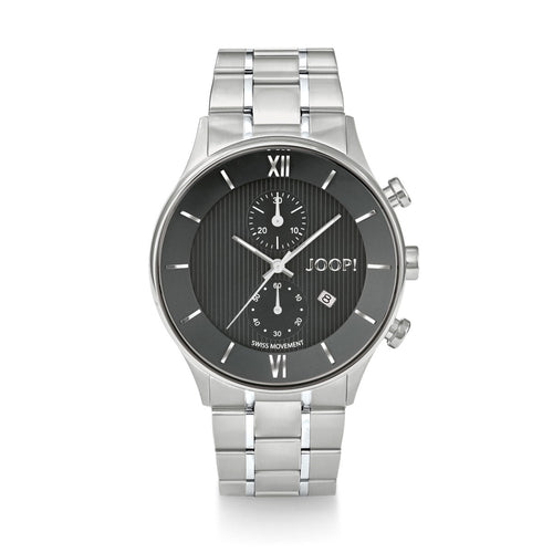 Joop Herren Uhr Armbanduhr Chronograph 2022856 Analog Quarz Edelstahl