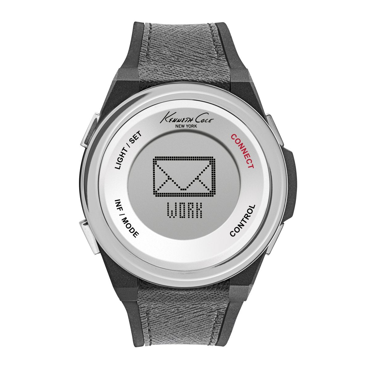 Kenneth Cole New York Unisex Armbanduhr Smartwatch Silikon 10023867
