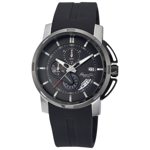 Kenneth Cole New York Herren Uhr Armbanduhr Silikon KC8035