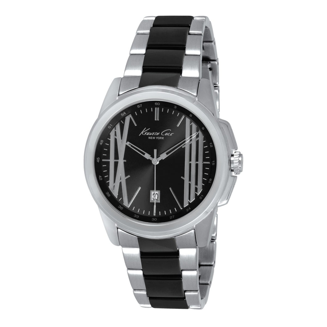 Kenneth Cole New York Herren-Armbanduhr Analog Edelstahl 10018777 / KC9385