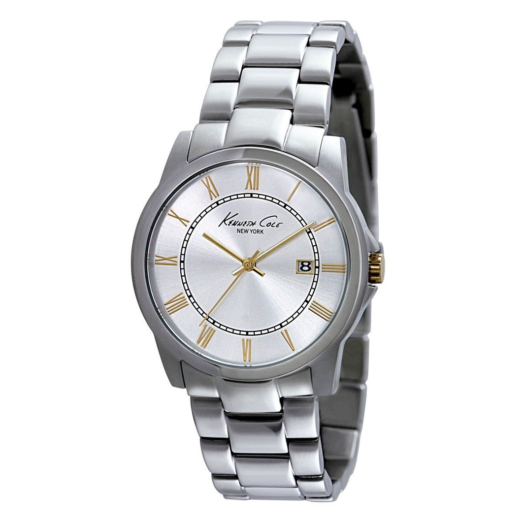 Kenneth Cole New York Herren-Armbanduhr Analog Edelstahl 1007939 / KC9211