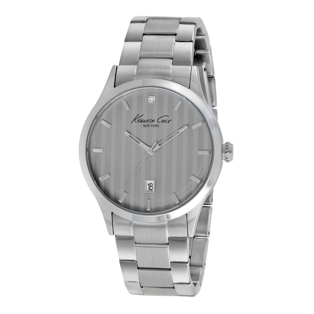 Kenneth Cole New York Herren-Armbanduhr Analog Edelstahl 10018749 / KC9368