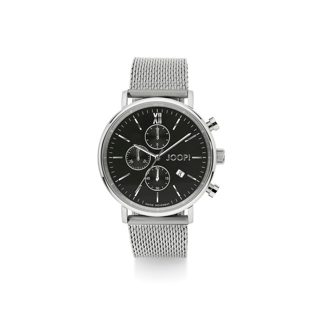 Joop Herren Uhr Armbanduhr Chronograph 2022853 Analog Quarz Edelstahl