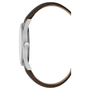 Kenneth Cole New York Herren-Armbanduhr Analog Quarz Leder KC15205001