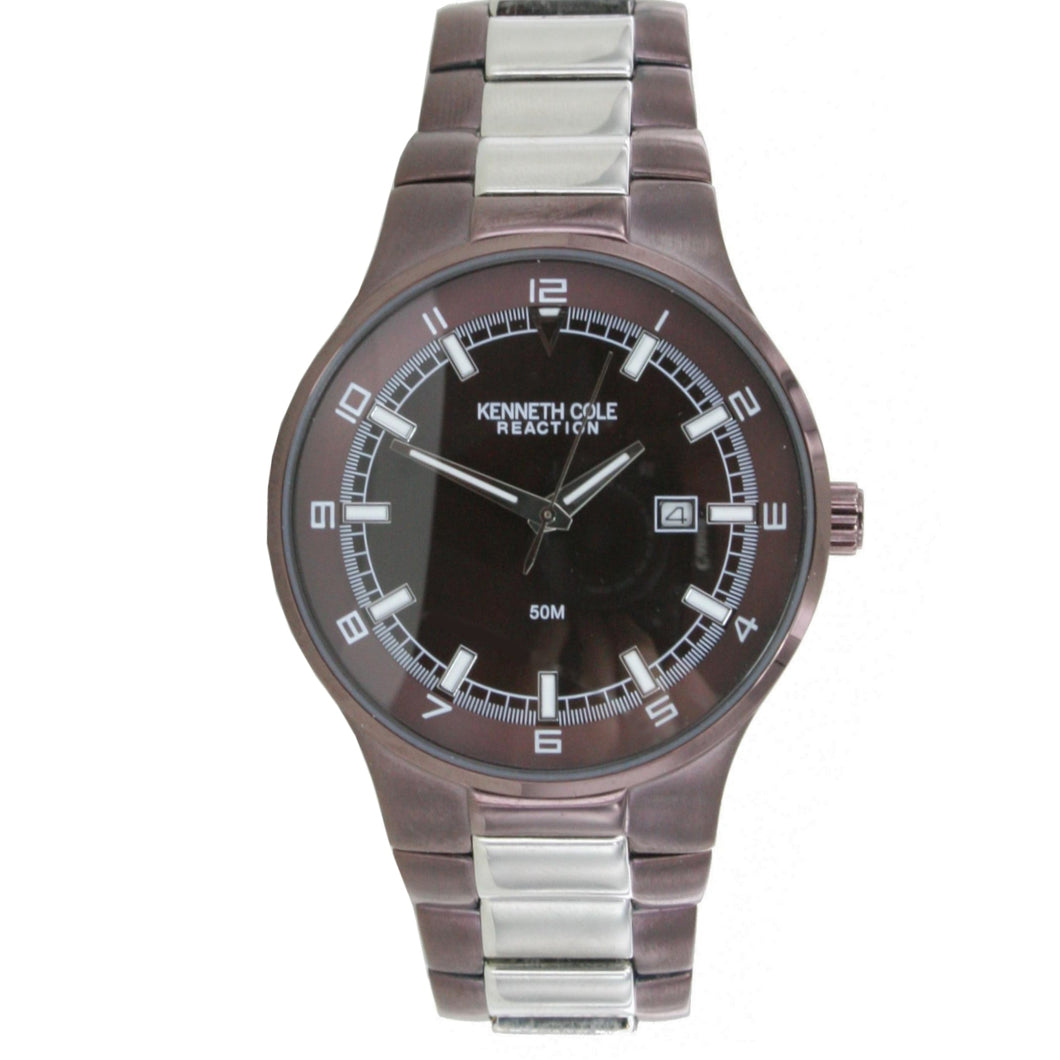 Kenneth Cole New York Herren-Armbanduhr Analog Edelstahl KC3623BNIP