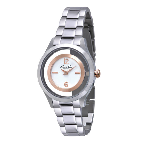 Kenneth Cole New York Damen-Armbanduhr Analog Edelstahl KC4910