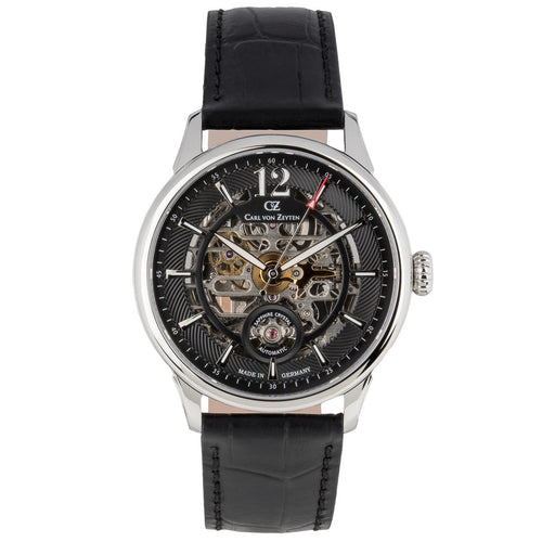 Carl von Zeyten Herren Uhr Armbanduhr Automatik Schramberg CVZ0080BKS